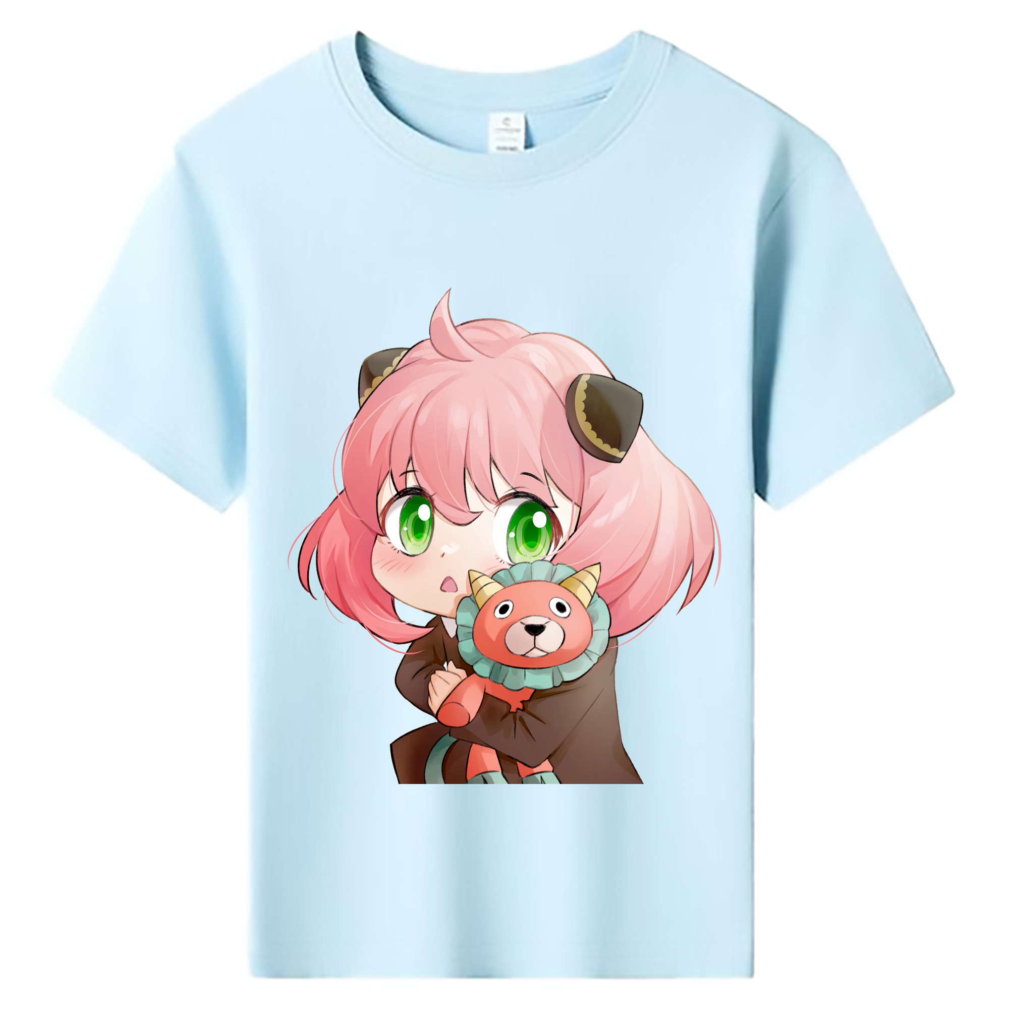 （画像用） SPY×FAMILY间谍家家酒 綿100％キッズTシャツ（フロントプリント）